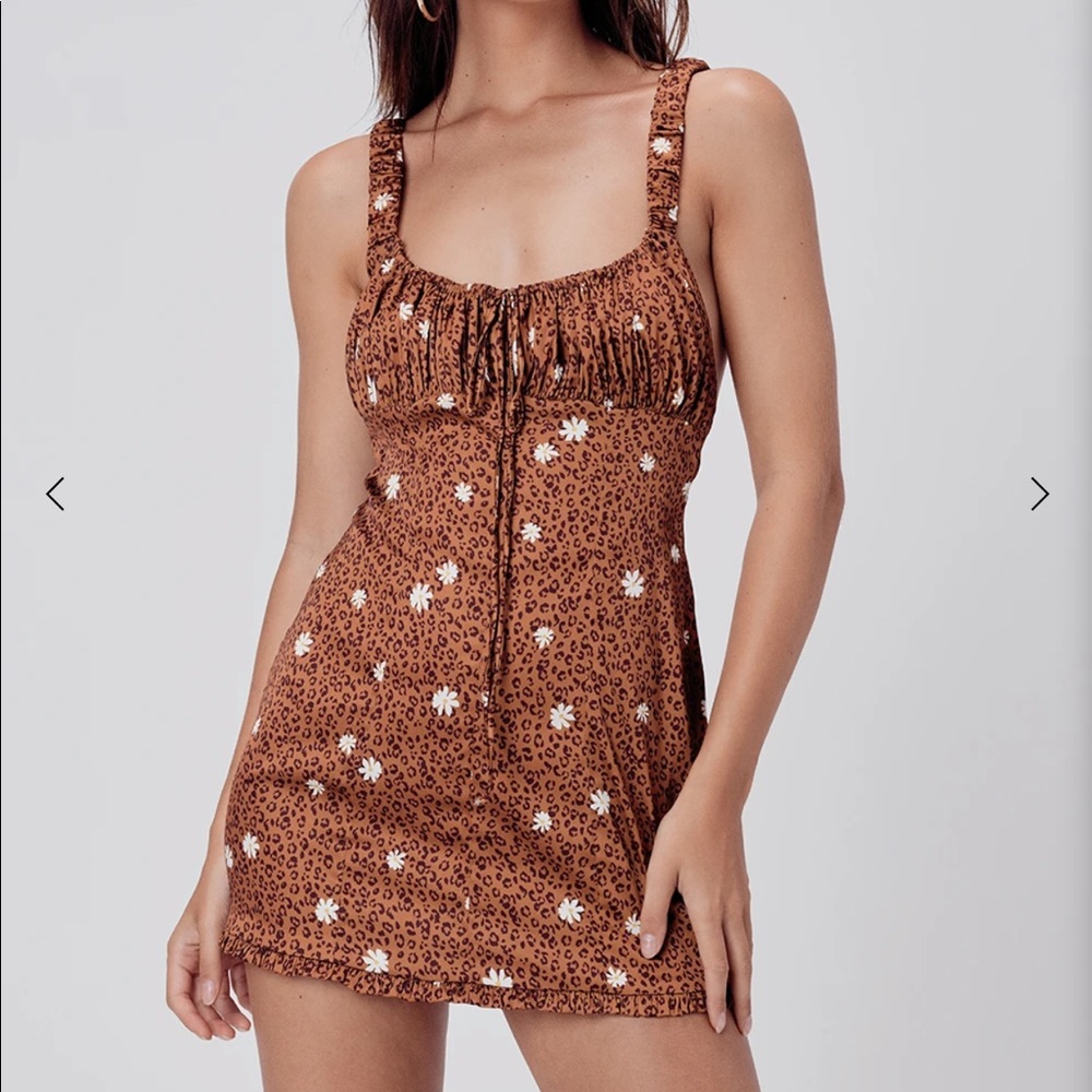 for love and lemons tawney mini dress